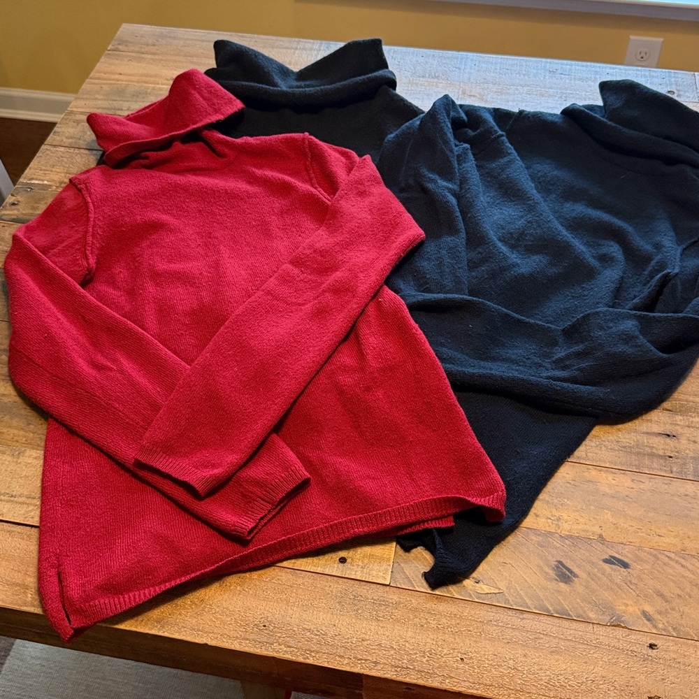 Set of 3 GAP Cowl Neck Sweaters